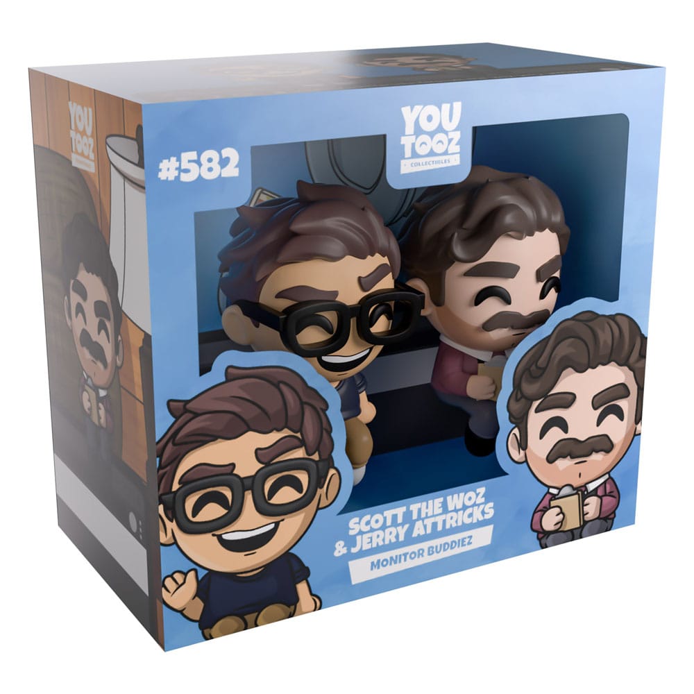 Scott the Woz Vinyl Figures Scott the Woz & Jerry Attricks Monitor Buddiez