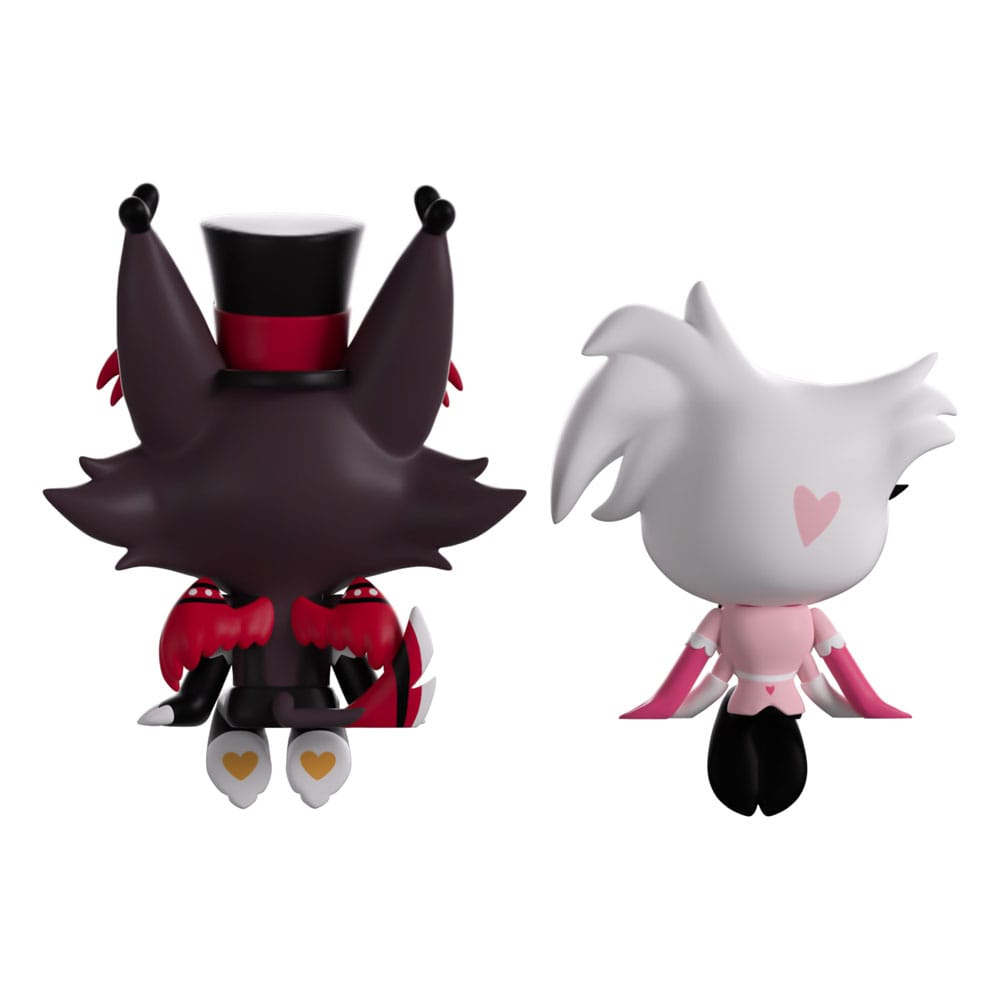 Hazbin Hotel Vinyl Figures Angel Dust & Husk Monitor Buddies