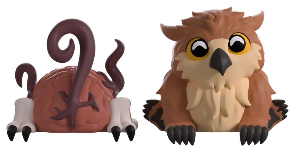 Baldur's Gate 3 Vinyl Figures Us & Owlbear 4 cm