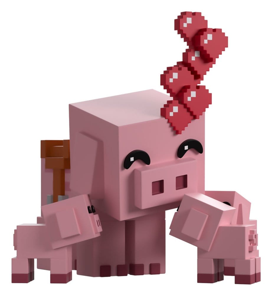 Minecraft Vinyl Figure Pig Family 8 cm