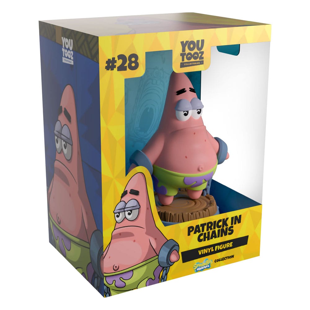 SpongeBob SquarePants Vinyl Figure Patrick In Chains 13 cm