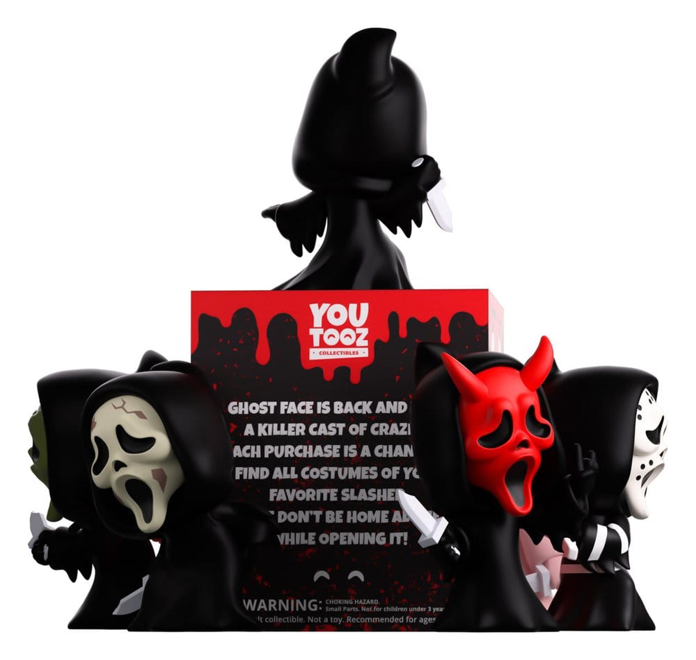 Ghost Face Mini Figures Blind Box Assortment (8)