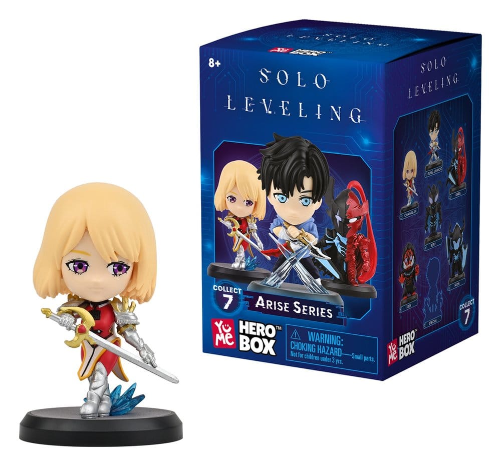 Solo Leveling Hero Box Mini Figures Shadow Rising Series Blind Box Display (12)