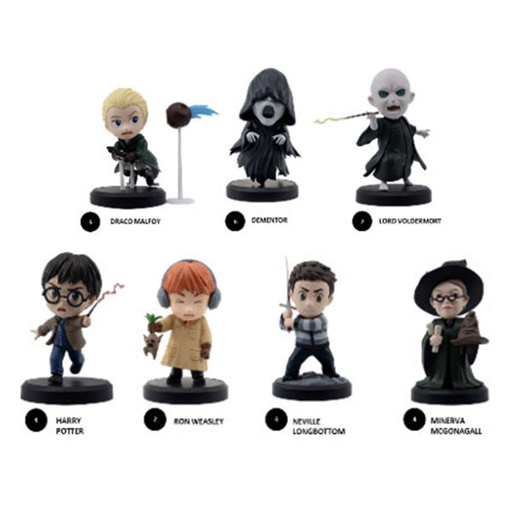 Harry Potter Hero Box Wizards Series Mini Figures 8 cm Display (6)