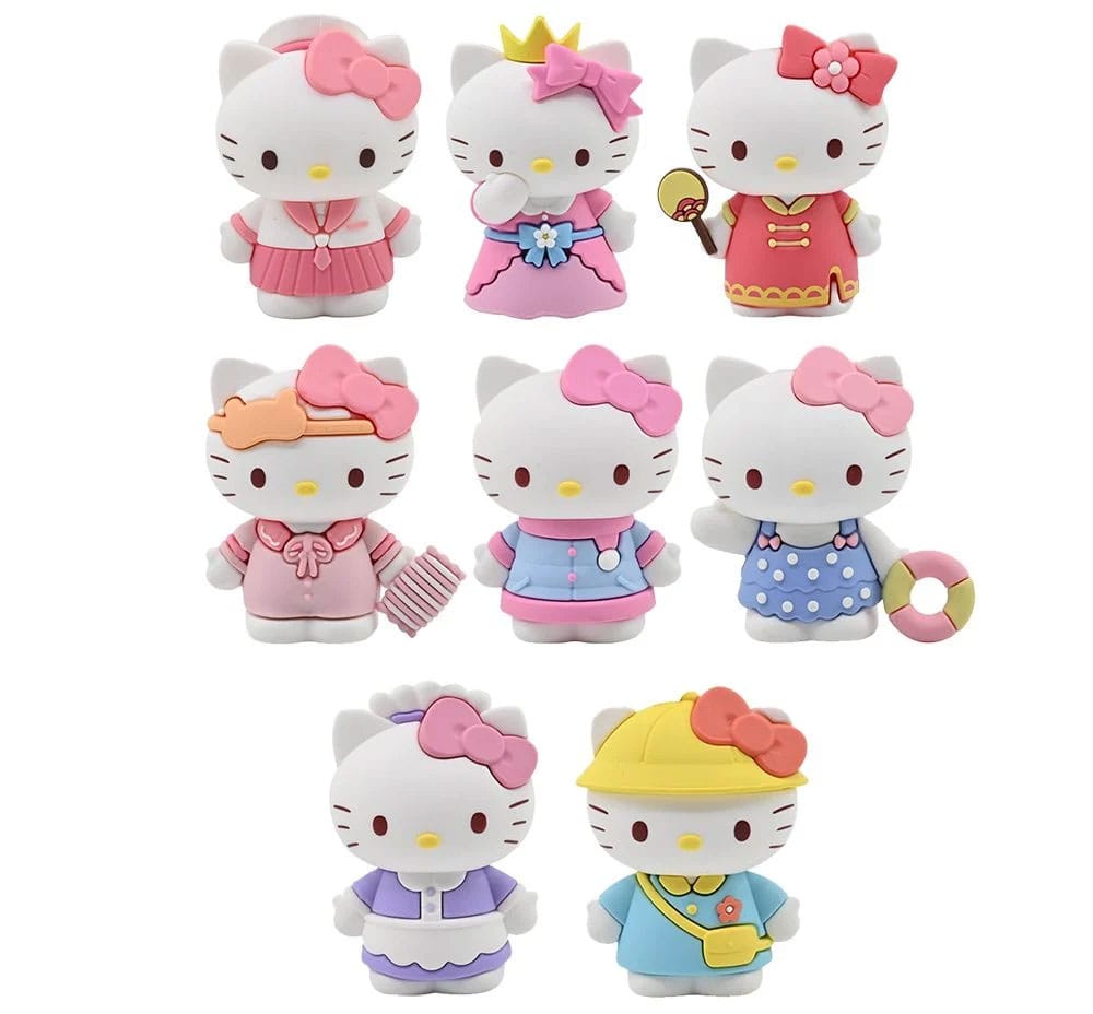 Sanrio Dress-Up Series Mini Figures Hello Kitty 7 cm Display (12)
