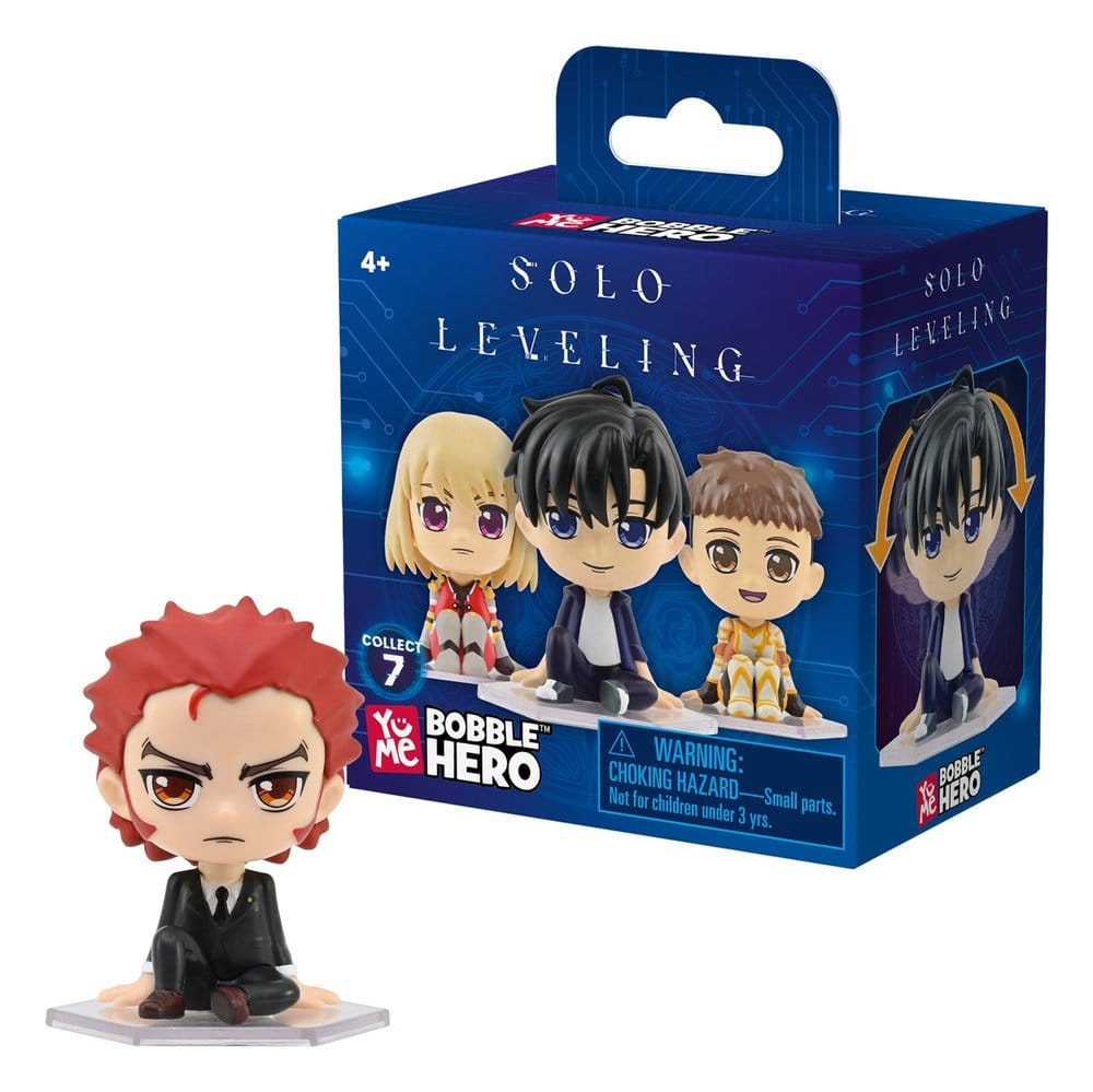 Solo Leveling Bobble Hero Bobble-Head Series 1 Blind Box Display (12)