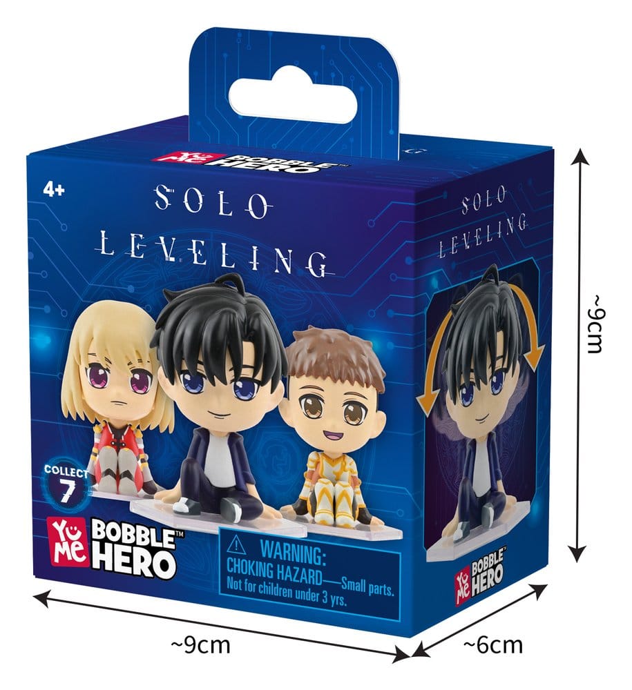 Solo Leveling Bobble Hero Bobble-Head Series 1 Blind Box Display (12)