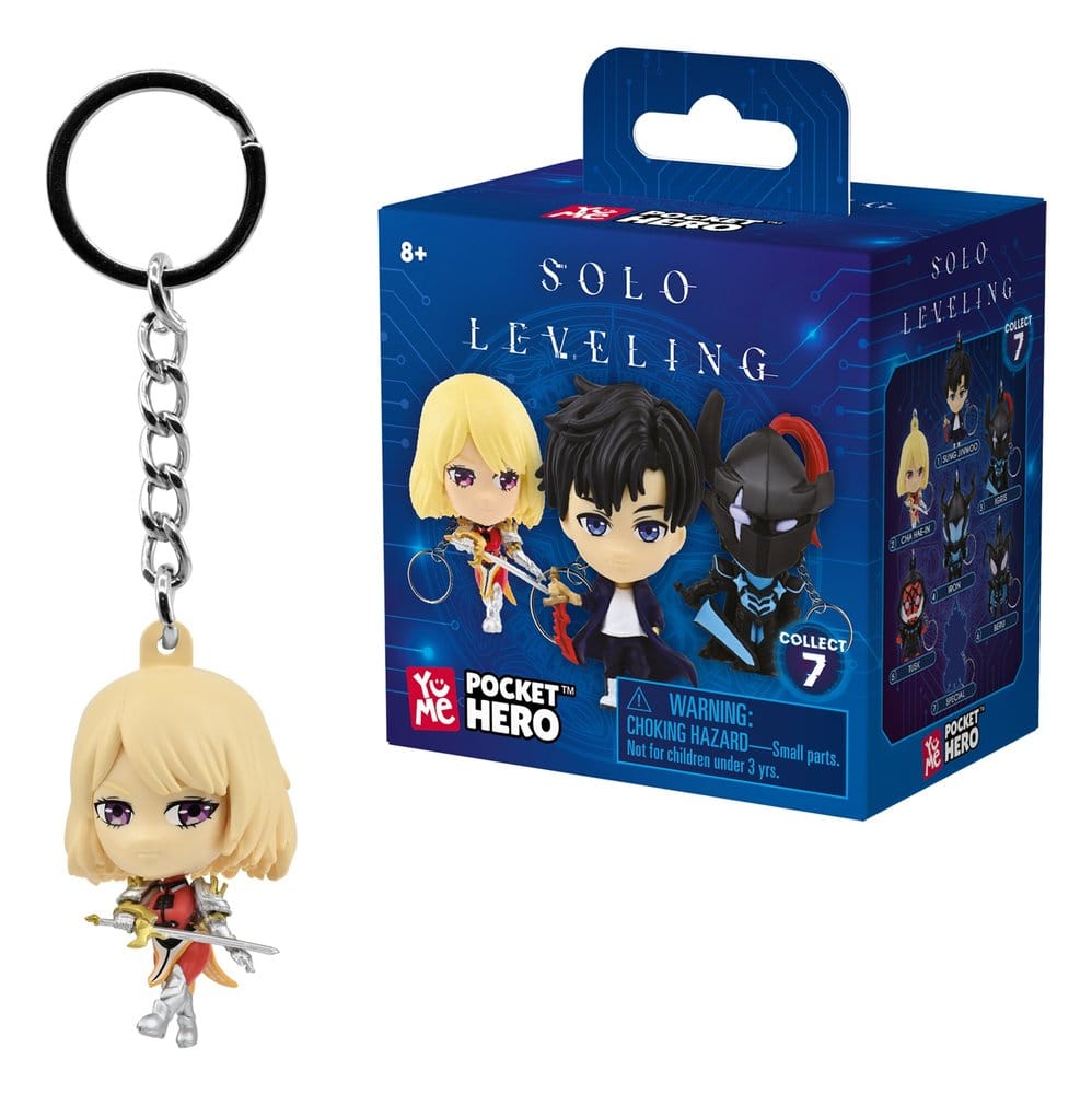 Solo Leveling Pocket Hero Keychain Series 1 Blind Box Display (12)