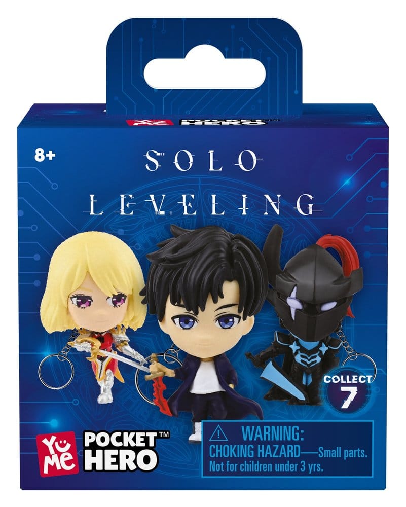 Solo Leveling Pocket Hero Keychain Series 1 Blind Box Display (12)
