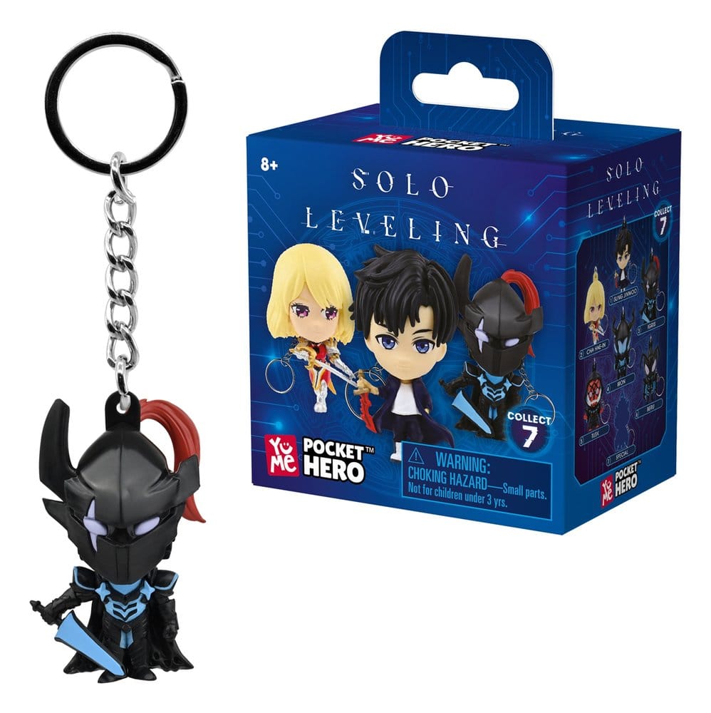 Solo Leveling Pocket Hero Keychain Series 1 Blind Box Display (12)