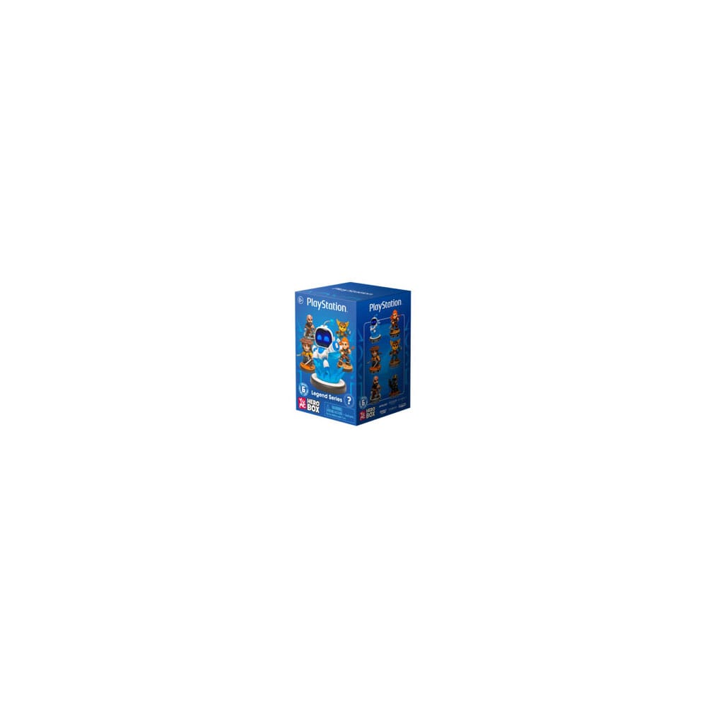 PlayStation Hero Box All Stars Series Mini Figures 12 cm Display (6)