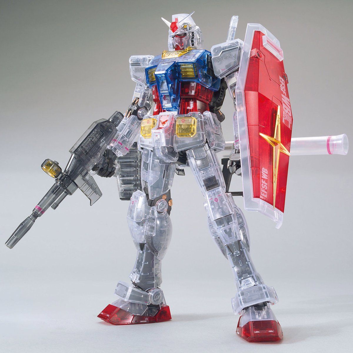 MG RX-78-2 GUNDAM Ver. 3.0 メカニカルクリア MG 1/100 Gundam Base Limited RX-78-2 Gundam Ver.3.0 [Clear Color]