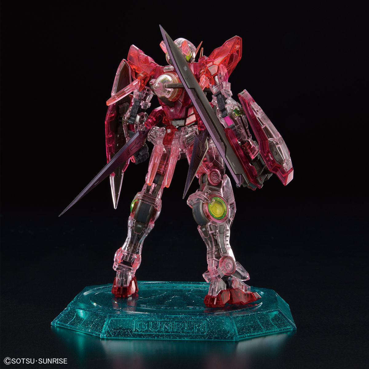 RG 1/144 Gundam Base Limited Gundam Exia [Trans-Am Clear]