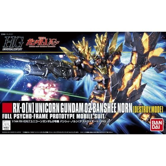 HG RX-0[N] Unicorn 02 Banshee Norn (Destroy Mode) 1/144