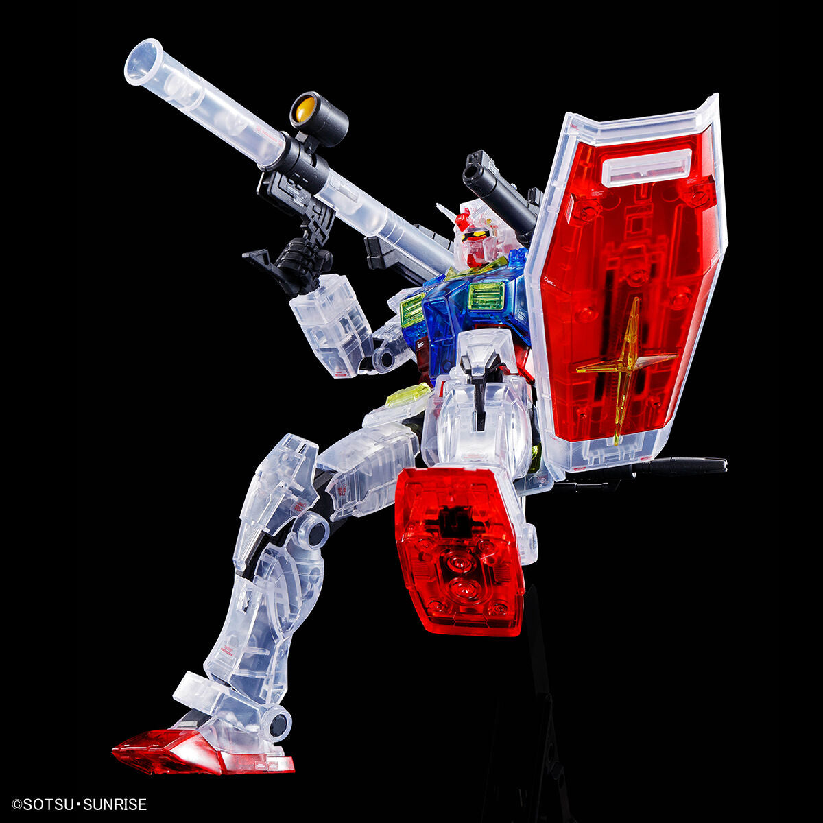 HG RX-78-02 Gundam (Gundam The Origin Ver.) 1/144 Klare Farbe