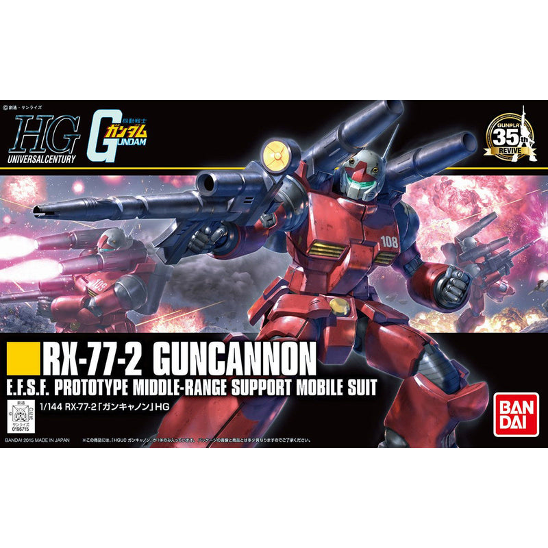 HG RX-77-2 Guncannon 1/144