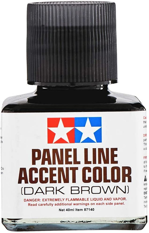 Tamiya - Panel Line Accent Color Dark Brown (40ml)