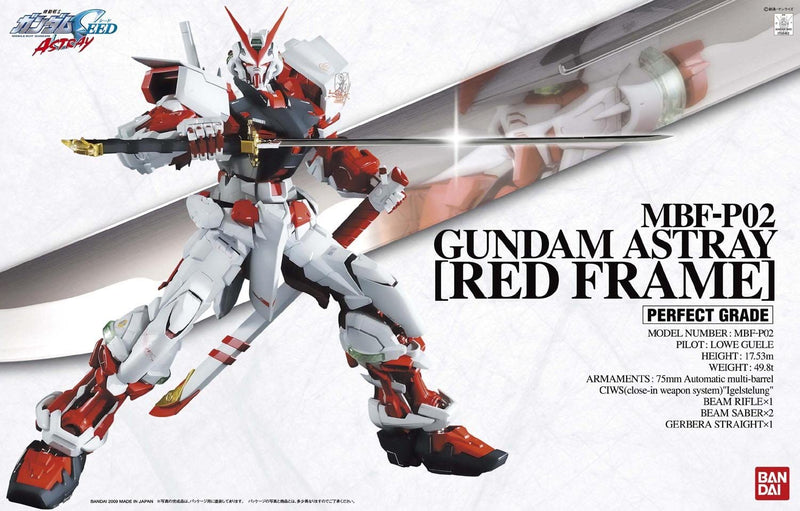 *PREORDER* Perfect Grade Gundam Astray Red Frame 1/60 - gundam-store.dk