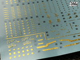 D.L Model Decal - RG23 - RG Banshee Norn 1/144 Gold