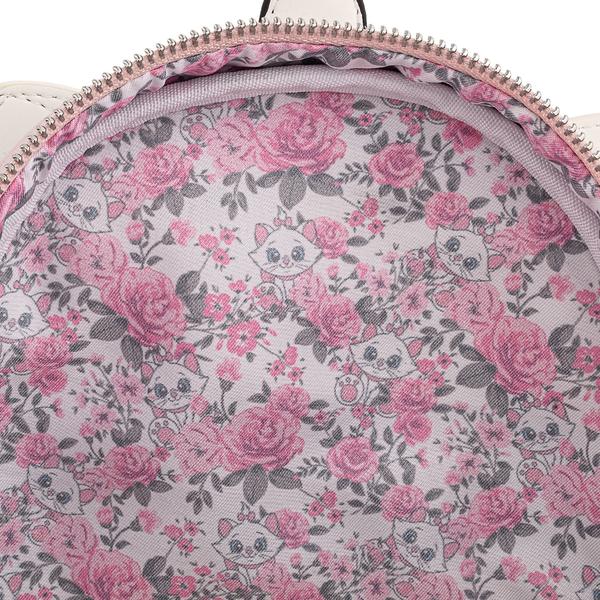 Disney Loungefly Mini Rygsæk - Marie Floral Footsy Backpack