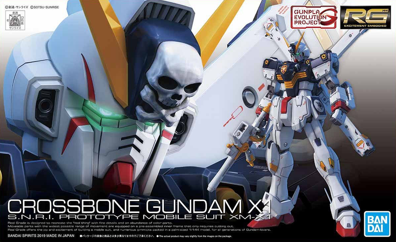 RG Gundam Crossbone X1 1/144 - gundam-store.dk