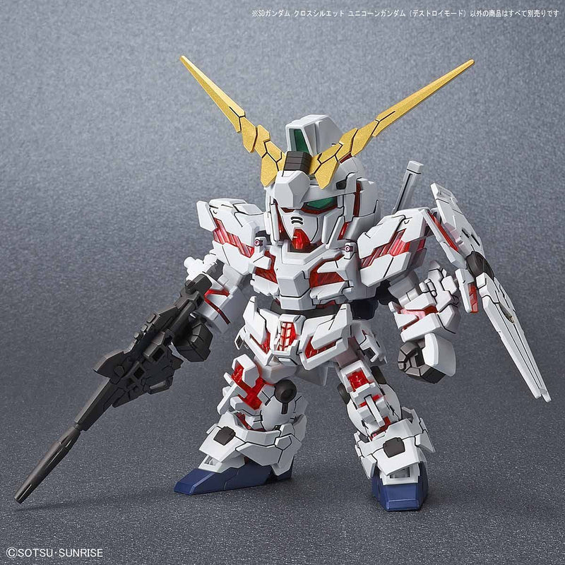SD Gundam Cross Silhouette - Unicorn (Destroy Mode) - gundam-store.dk