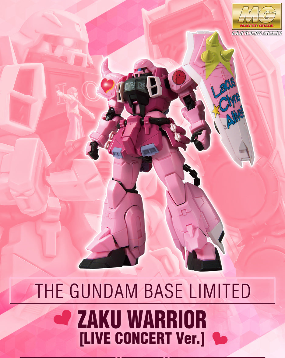 MG 1/100 Gundam Base Limited Zaku Warrior (Live Concert Ver.) *PRE-ORDER*