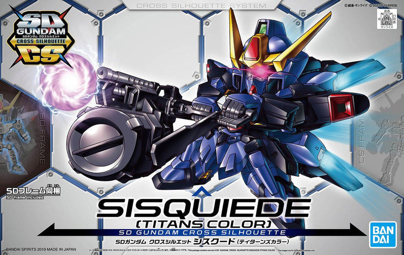 SD Gundam Cross Silhouette Sisquiede Titans Color