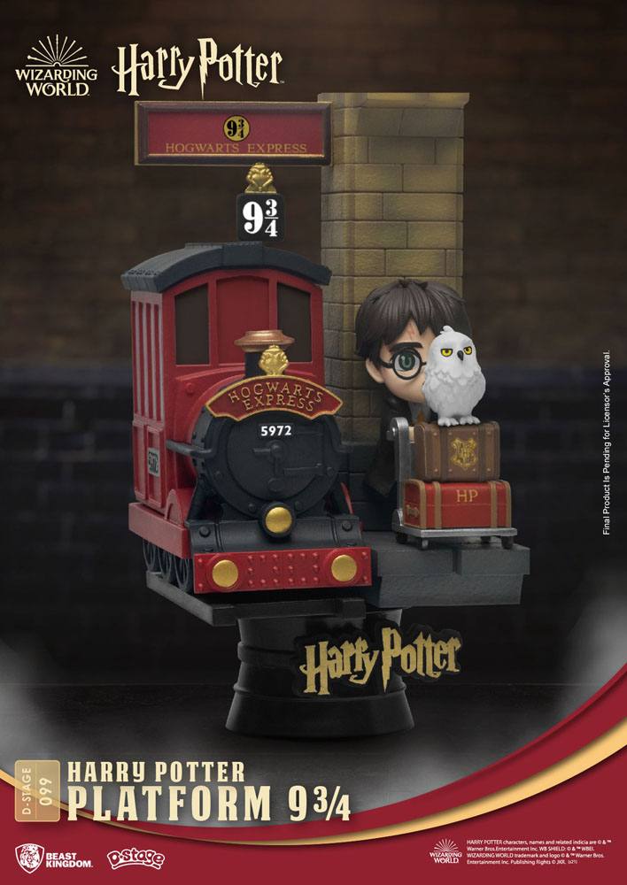 Harry Potter D-Stage PVC Diorama Plattform 9 3/4 Neue Version 15 cm