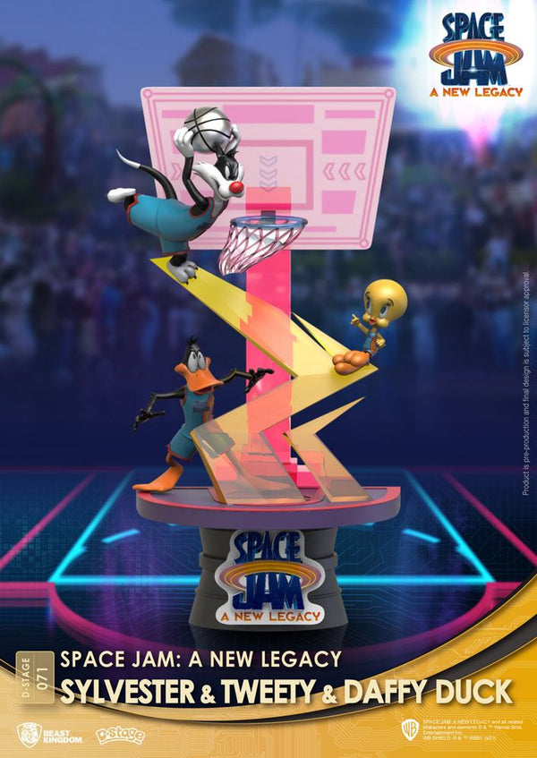 Space Jam: A New Legacy D-Stage PVC Diorama Sylvester & Tweety & Daffy Duck Standard Ver. 15 cm