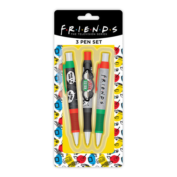 Friends Pens 3-Packs Icons Case (6)
