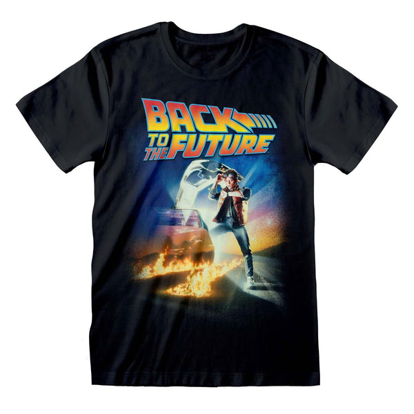 Back to the Future T-Shirt Poster Size XL