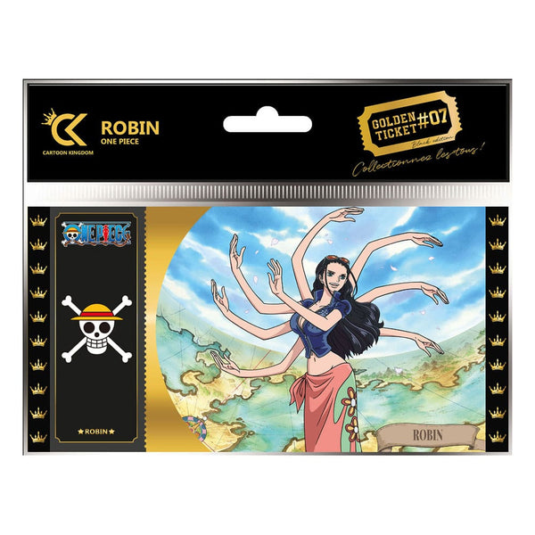 One Piece Golden Ticket Black Edition #07 Robin Case (10)