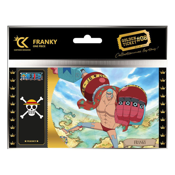 One Piece Golden Ticket Black Edition #08 Franky Case (10)