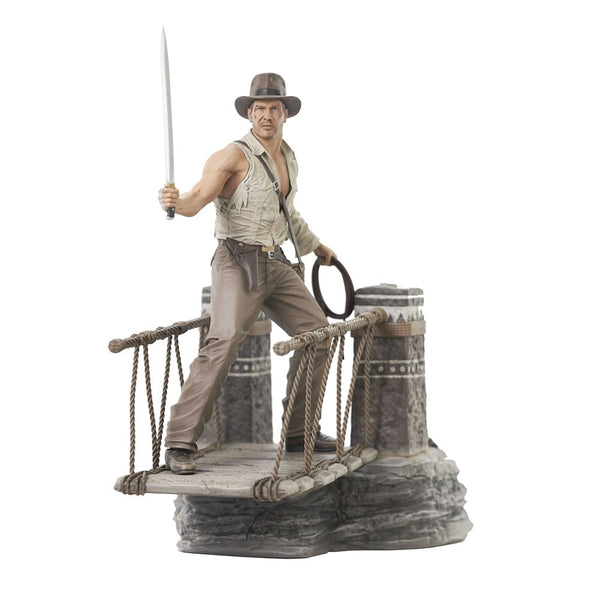 Indiana Jones and the Temple of Doom Deluxe Gallery PVC Statue Rope Bridge 28 cm