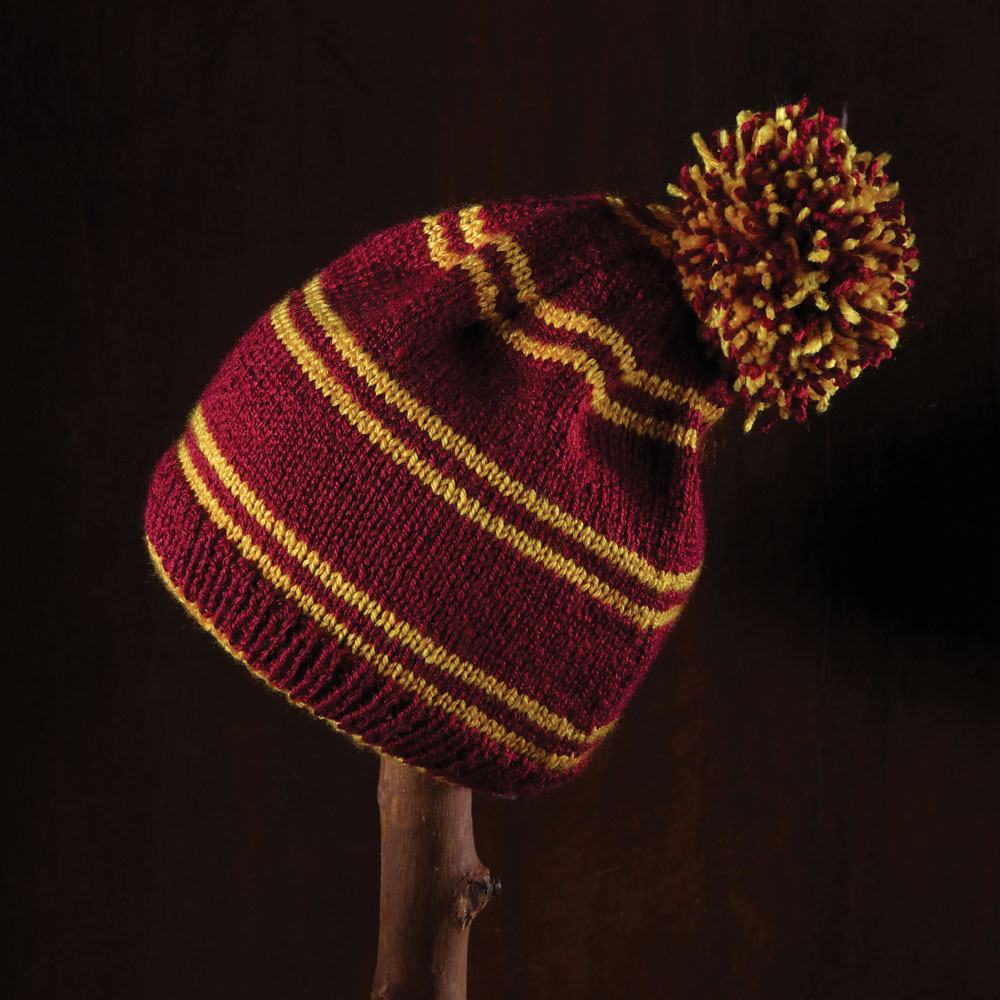 Harry Potter Knitting Kit Beanie Hat Gryffindor