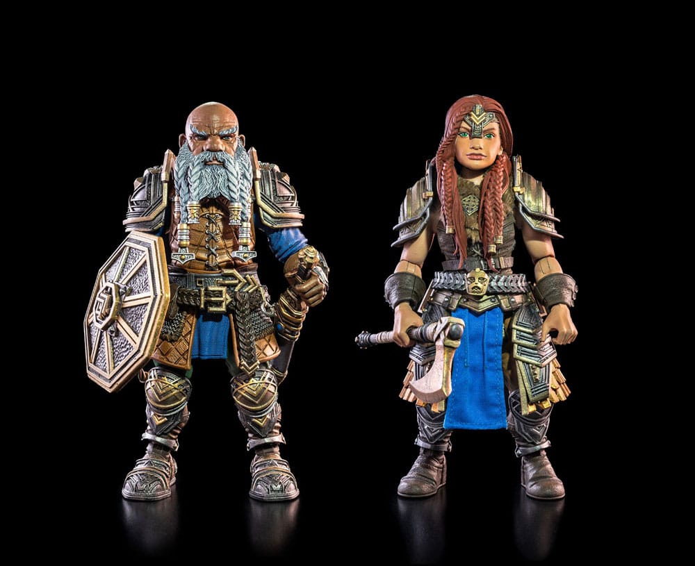 Mythic Legions: Rising Sons Actionfiguren 2er-Pack Exiles From Under the Mountain 15 cm