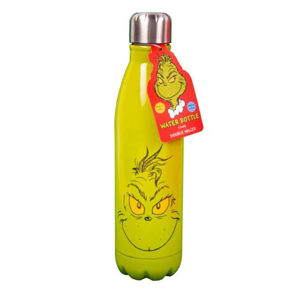 How the Grinch Stole Christmas Water Bottle Face