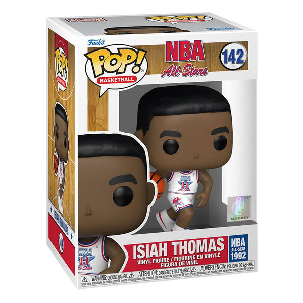 NBA Legends POP! Basketball Vinyl Figure Isiah Thomas (White All Star Uni 1992) 9 cm