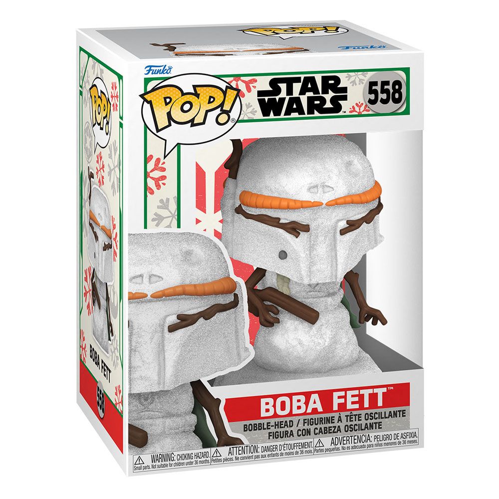 Star Wars Holiday 2022 POP! Heroes Vinyl Figure Boba Fett 9 cm