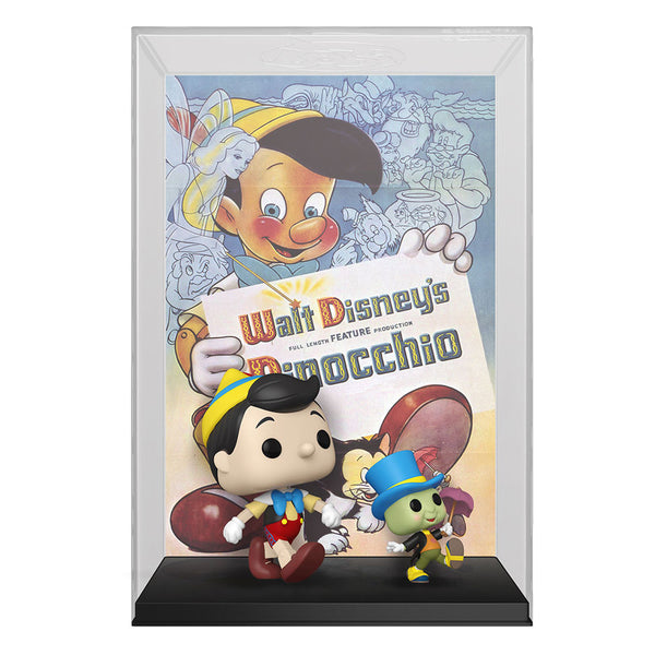 Disney POP! Movie Poster & Figure Pinocchio 9 cm