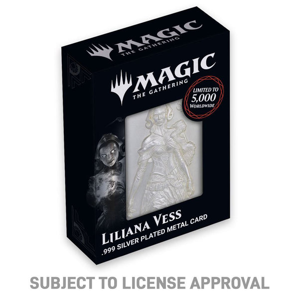 Magic the Gathering Ingot Liliana Limited Edition (silver plated)