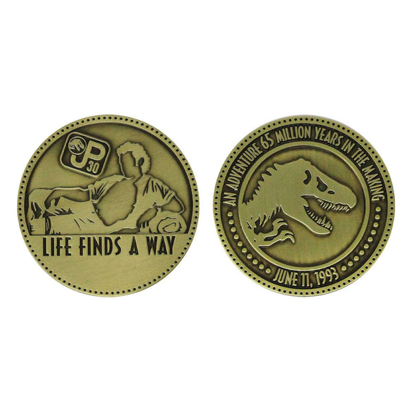 Jurassic Park Collectable Coin 30th Anniversary Limited Edition