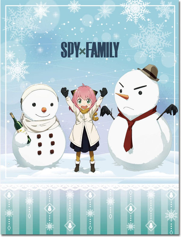 Spy x Family Blanket Snowman and Anya 117 x 152 cm