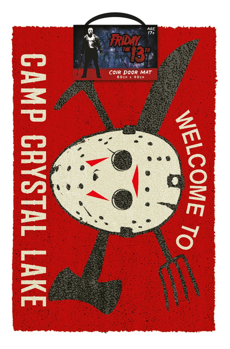 Friday the 13th Doormat Camp Crystal 40 x 60 cm