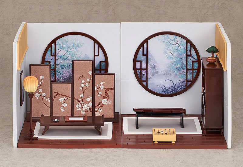 Nendoroid More Decorative Parts for Nendoroid Figures Playset 10 Chinese Study A Set 16 cm