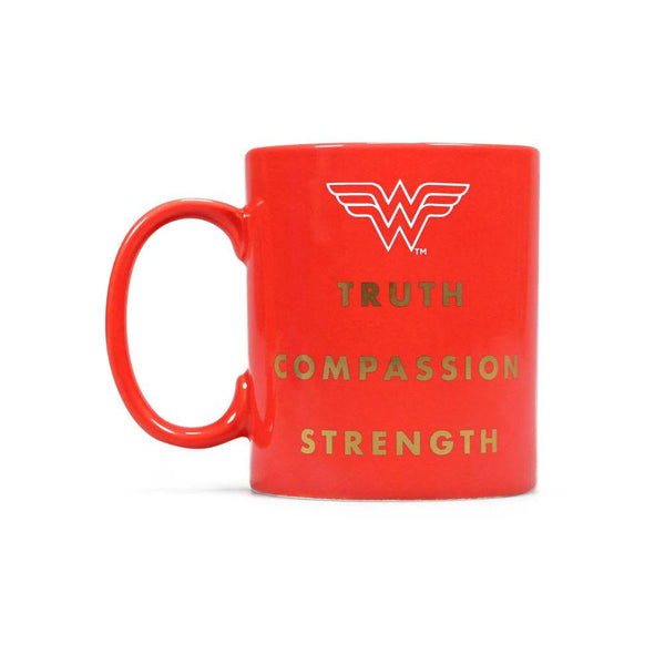 DC Comics 3D Mug Wonder Woman Truth, Compassion, Strength