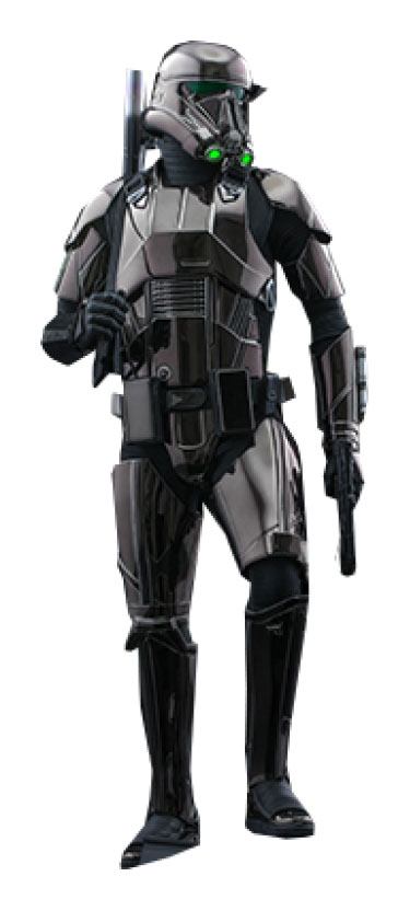 Star Wars Action Figure 1/6 Death Trooper (Black Chrome) 32 cm - Damaged packaging
