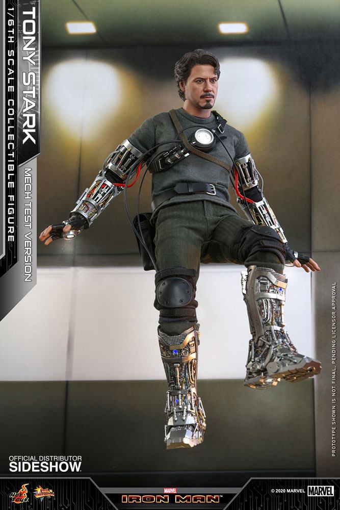 Iron Man Movie Masterpiece Action Figure 1/6 Tony Stark (Mech Test Version) 30 cm