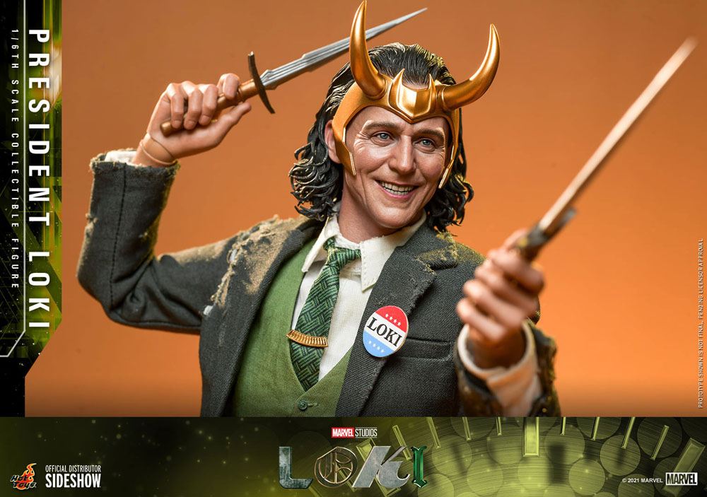 Loki Actionfigur 1/6 Präsident Loki 31 cm